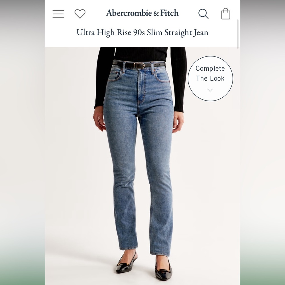 Abercrombie slim straight Jean